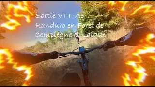 Sortie VTT-Ae Randuro en Moustache Game et AMFLOW PL Pro en Foret de Compi&egrave;gne et Laigue