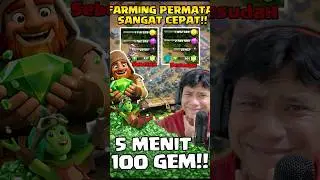 Cara cepat dapat permata di coc #clashofclans #ytshorts #coc #games #shortvideo #clashofclans