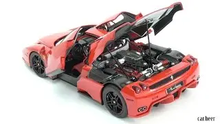 1/18 Ferrari Enzo Red by BBR - 4K video review