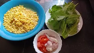 Two types spinach recipe/dal palong /palak paneer