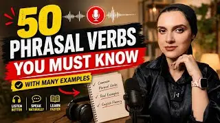 50 important phrasal verbs for English| with a lot of examples