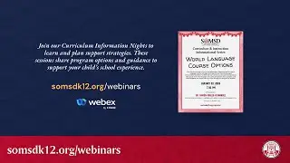 World Language Course Options - January Webinar | @somsdk12