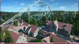 Planet Coaster: Rhinefeld (Recreation) Busch Gardens Williamsburg
