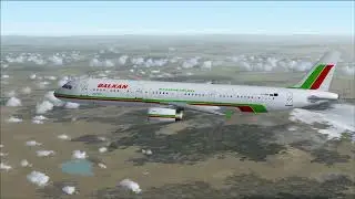 BALKAN bulgarian airlines - A321 - Dubai to Sofia - flying over Turkey