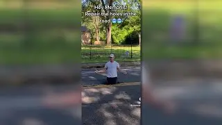 Waring Road pothole TikTok