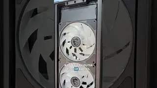 Duel Fan Blades? #msigaming #msi #projectzero #backconnect #blendedgtalks #pcbuild #gamingpc