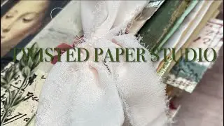 Hardcover Junk Journal closure idea Day 88 #the100dayproject #papercraft #junkjournal