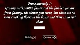 UNLUCKIEST COMPLETION... | PRIME ANOMALY 1 | Granny Mod Pack By Lub