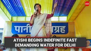 Atishi begins indefinite fast demanding water for Delhi