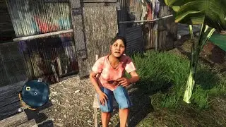 Far Cry 3 weird woman talking in BadTown