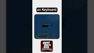 GTA San Andreas Tips & Tricks 😎 😎 😎 | Turn On Light Of Police Helicopter #shorts #gta #gtasanandreas
