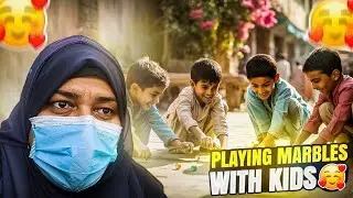Kids Playing Marbles | Fun Childhood Games | Ifra Kitchen Vlog