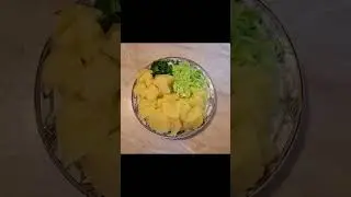 Fried Pangasius Potato Salad
