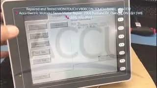 Reparado y Probado MONITOUCH V808CDN en ACCU