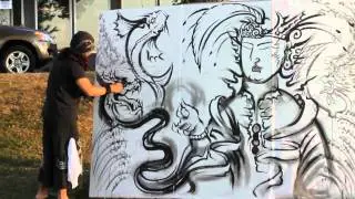 Boss Hiko Live Painting at Alki