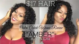 Обзор Outre Quick Weave Amber &mdash; волосы за 17 долларов &mdash; Блейк Нолани