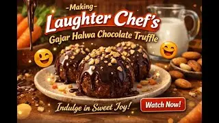 Laughter Chef Style Chocolate Truffle 🍫 | Healthy Dessert | Homemade Recipe