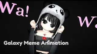 Cry for me😼❤️~Galaxy meme animation~ #roblox #animation #trend 