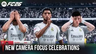EA Sports FC 26 | New Camera Focus Celebrations