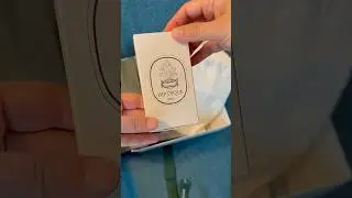 Unboxing Diptyque welcome gift #diptyque #Ilio