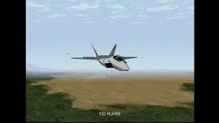 Let's play F22 Lightning 2 - Campaign 1 - Mission 1 Snake Eyes