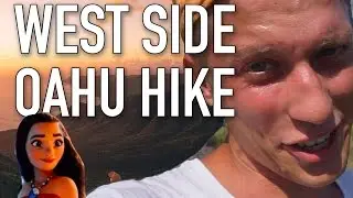 VLOG #24: BEAUTIFUL  7 HOUR WEST SIDE HIKE, OAHU HAWAII