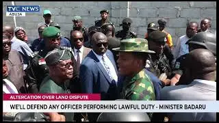 Minister Of Defence: We'll Defend Any Officer Performin Lawful Duty