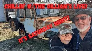 Chillin's w/the Gilliam's Live! New Year - New Projects!
