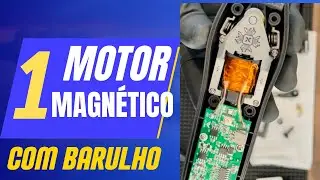 KEMEI KM-2361 - MOTOR MAGNÉTICO COM BARULHO? #kemei