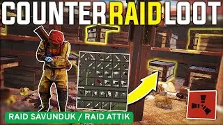 2 COUNTER 1 RAID+SAVUNMA AYNI VİDEODA!!! #rust