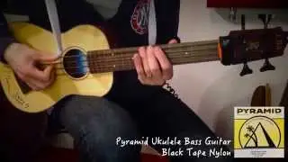 Jammin' with my Kala UBass | 42 String test: Pyramid Black Tape Nylon