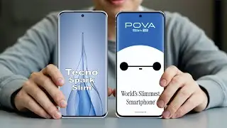 Tecno Spark Slim vs Tecno Pova Slim | Slim Design, Big Difference 