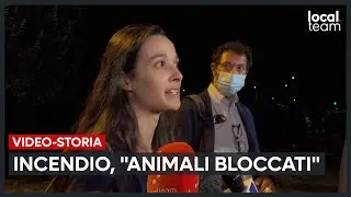 Milano, palazzo a fuoco in via Antonini. La testimonianza: 