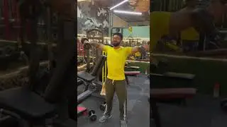 Back to gym shoulder raise #bodybuilding #fitness #gym #fit #workout #crossfit #fitnessmotivation