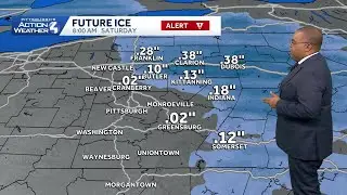December 25 Forecast: Severe Weather Alert Day Friday for Western PA