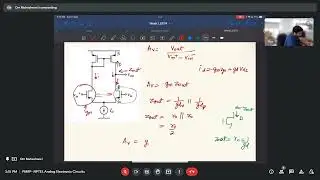 Analog Electronic Circuits EE74 - Week 7 Live Session