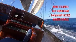 Borkumriff IV Maiden Voyage footage 2002