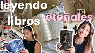 Leyendo libros OTOÑALES 🍂☕️🥞📖 (Asistente del villano, Rachel Price, Heaphouse) Reading Vlog