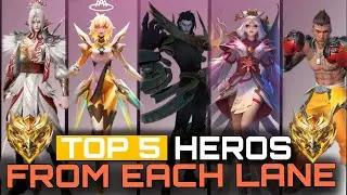 &ldquo;Top 5 Best Heroes to Master in Each Lane | Mobile Legends 2025 META Guide&rdquo;