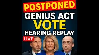 📢🚨 LIVE Replay:: Brad Garlinghouse + Sen. Lummis Speak on Crypto | GENIUS Act Voting Ongoing