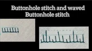 buttonhole stitch for beginners|| @PriyaaArtworks#aariworkforbeginnersintamil#aaribasicstitches