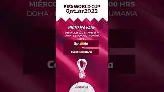 FIFA World Cup Qatar 2022 | Costa Rica vs Spain