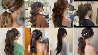 Beautiful Ponytail Hairstyles for Girls | Easy Hair Styling Ideas l