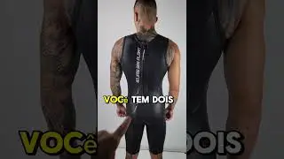 Wetsuit tipo macaquinho Eclipse Float da Tri Motion #nata&ccedil;&atilde;o #wetsuit #triatlhon