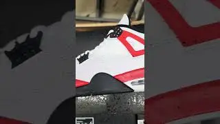 🚨More Air Jordan 4 'Red Cement'(Men's) Check Your Local Hibbett Sports 🚨 #shorts #nike #trending