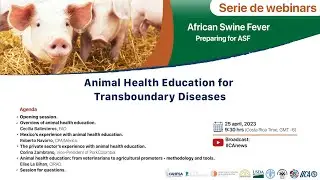 📌Webinar - Animal Health Education for Transboundary Diseases