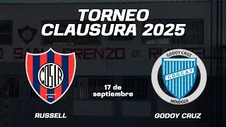 RUSSELL vs GODOY CRUZ - Liga masc - Clausura 2025