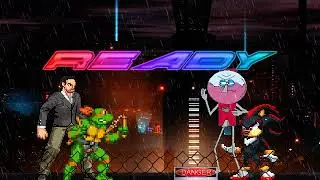 MUGEN Request: Michelangelo & Toni Cipriani V2 Vs Benson & Shadow