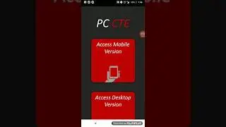PC CTE update now mobilized