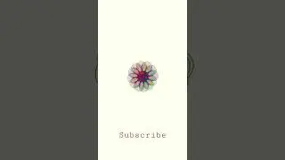 Draw Flower🌼🌼Design Using Python Turtle Module|#shorts |#viral | #subscribe |#python |#viral #yt